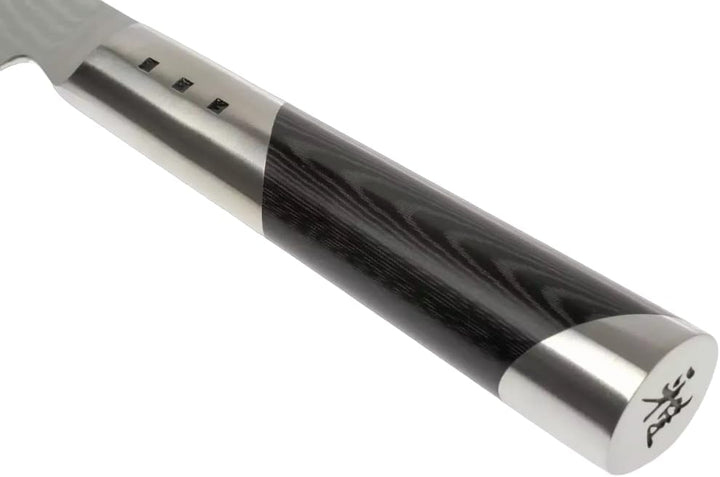 MIYABI 7000D Santokumesser, Klingenlänge: 18 cm, Grosses Klingenblatt, Rostfreier Spezialstahl/Micar