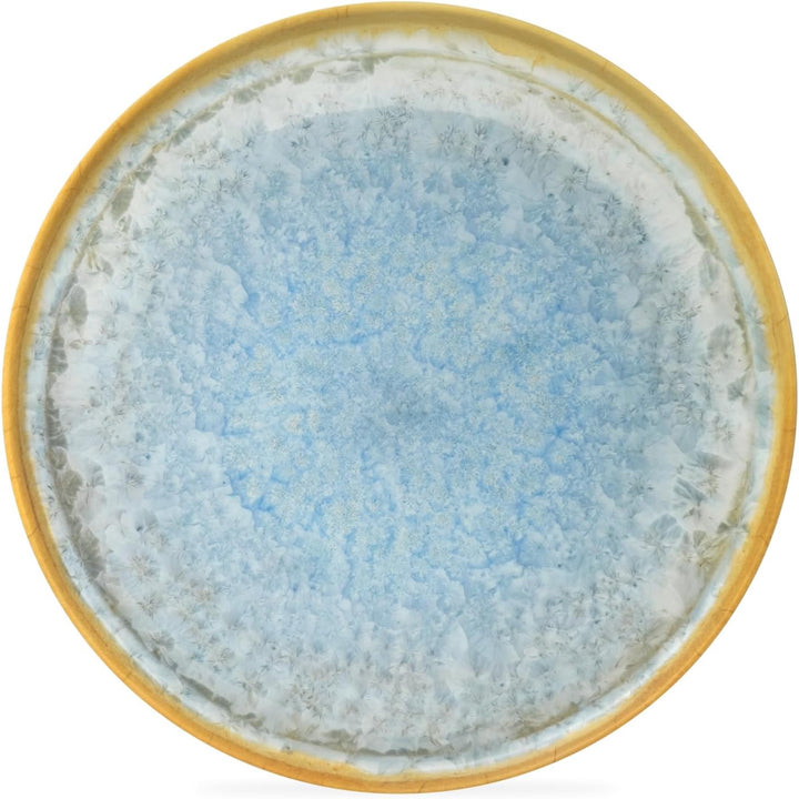 Moritz Camping Tafelgeschirr aus Melamin für 4 Personen 16-teilig | spülmaschinenfest | Picknick Ges