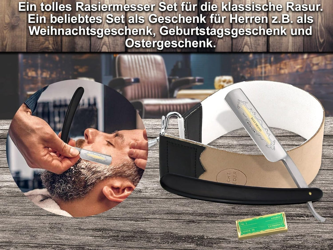 Solingen Rasiermesser Set mit Rasiermesser von InstrumenteNRW mit Sitz in Deutschland