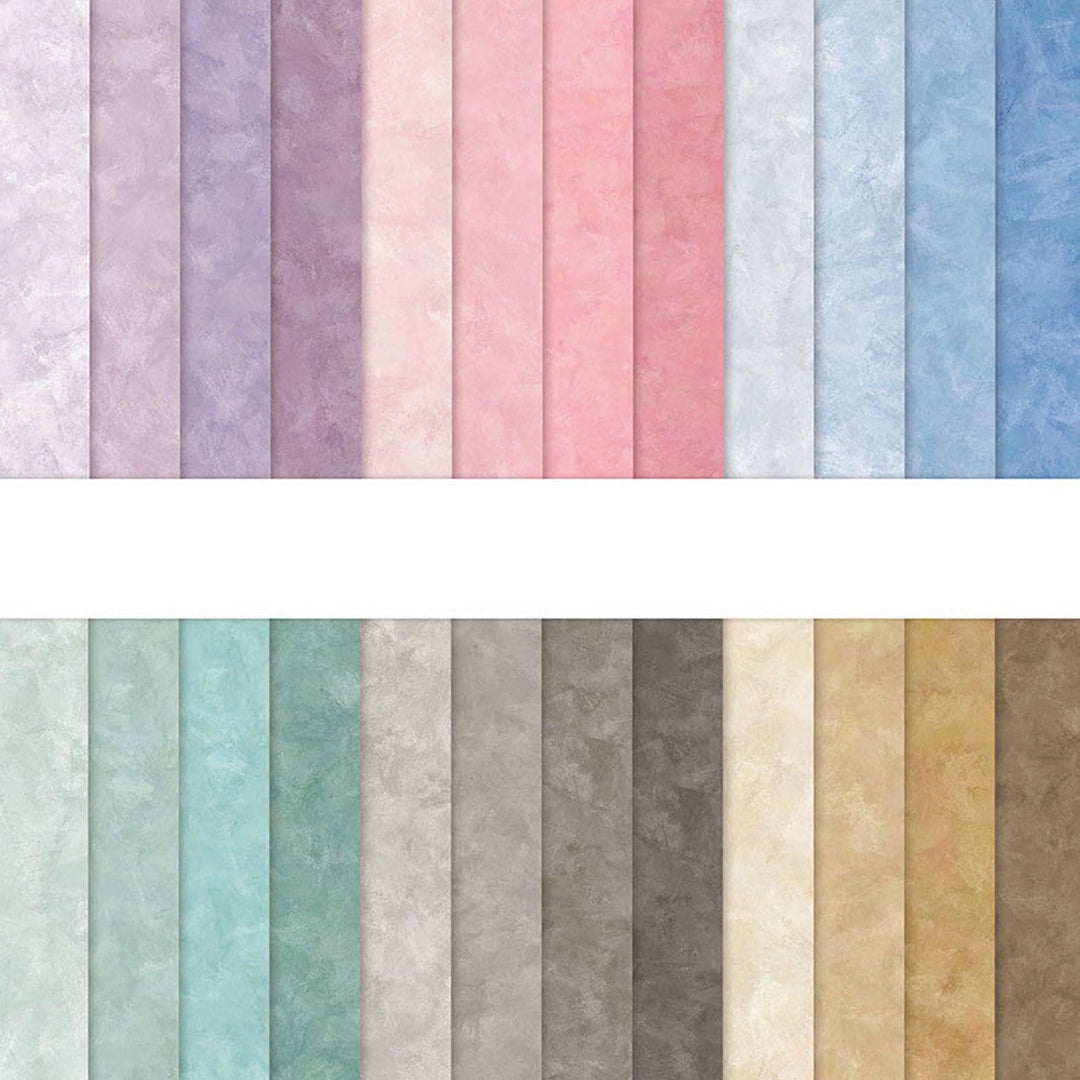 Scrapbook Papier Buntes Scrapbook Bastelpapier mit Muster, Doppelseitiges Decoupage Papiere Motivpap