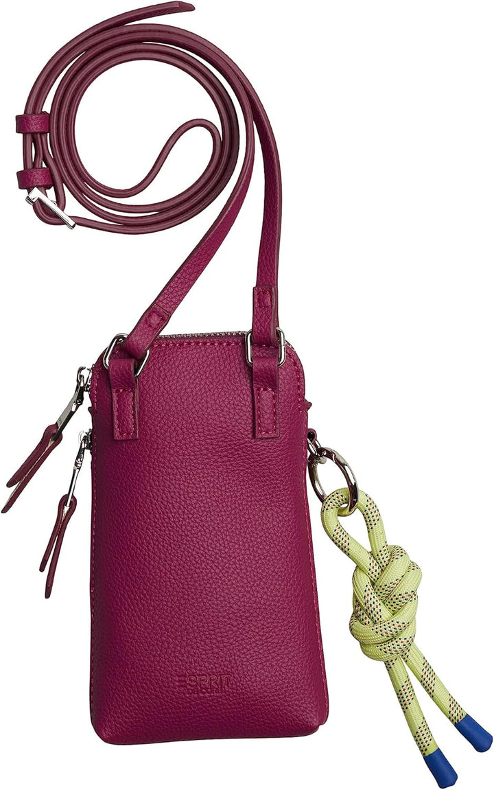 ESPRIT Damen 053ea1v303 Tasche Rot, Rot