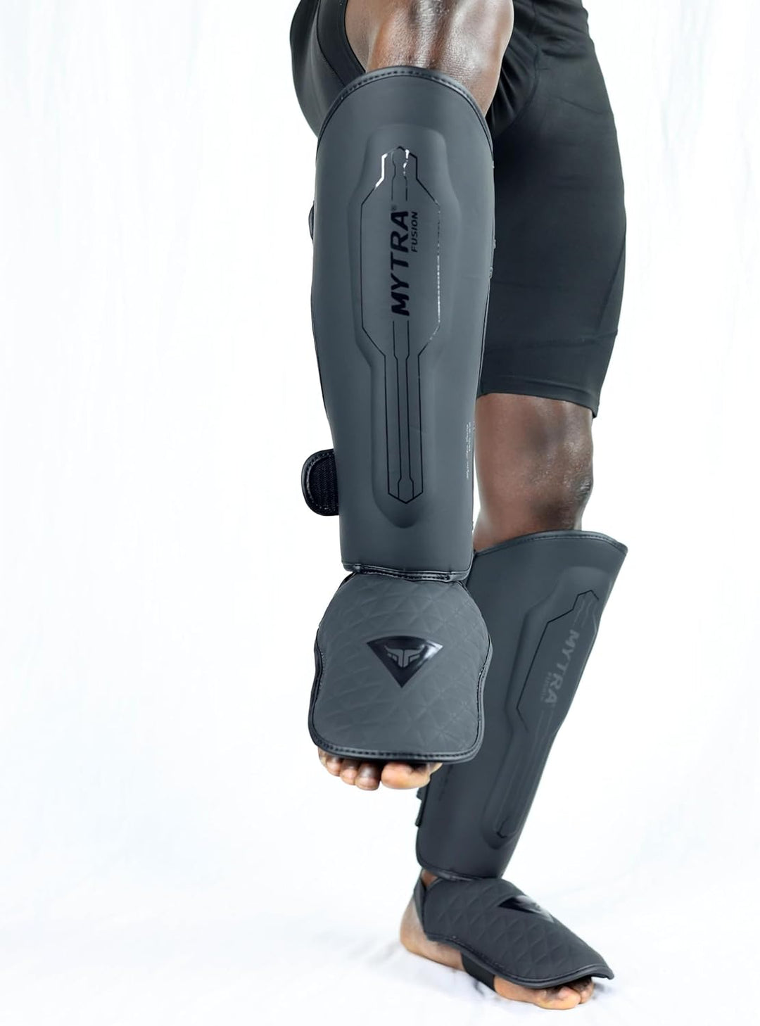 Mytra Fusion schienbeinschoner Kickboxen MMA, Muay Thai Shin Instep Protection schienbeinschoner Für