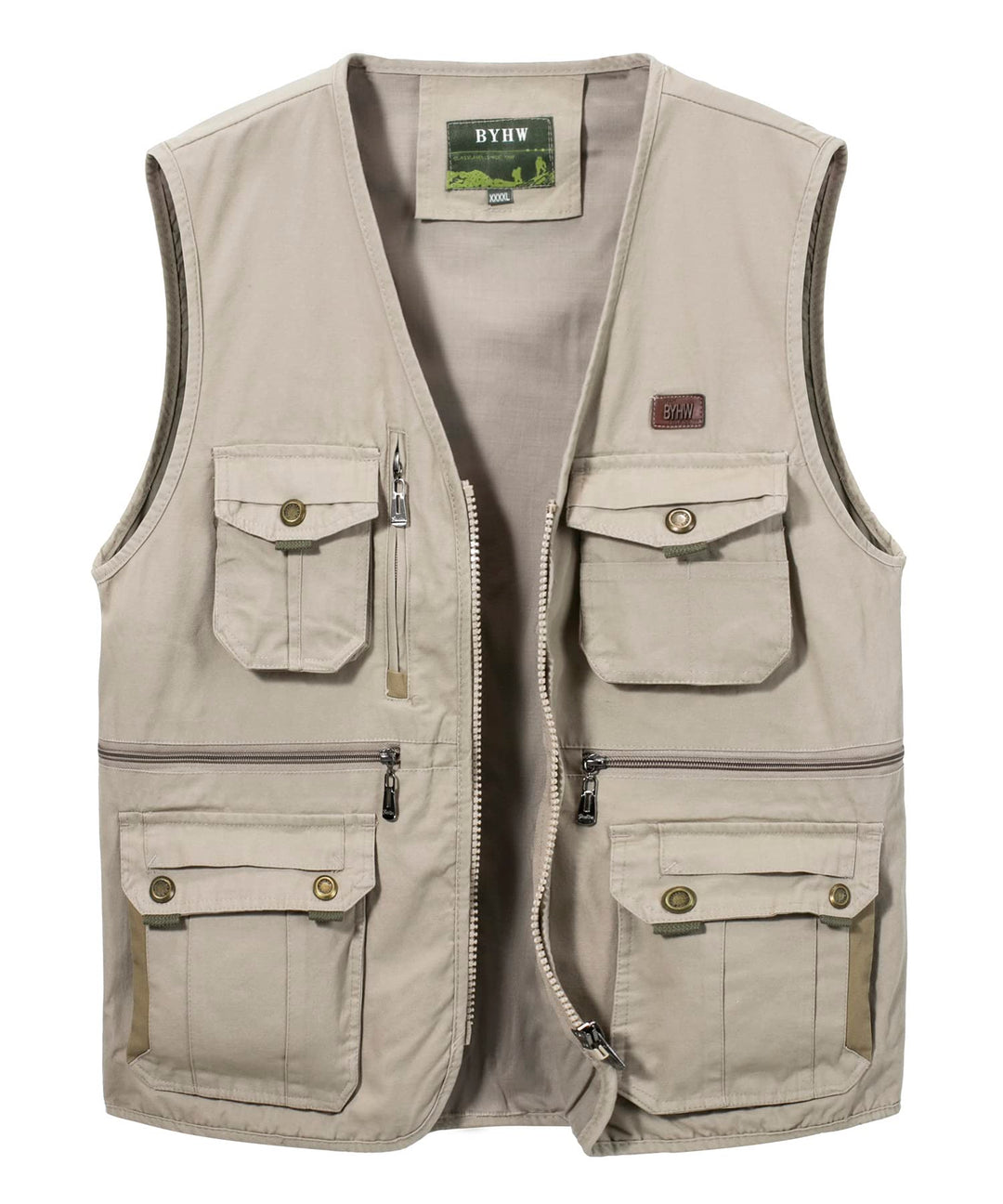 Oralidera Herren Anglerweste Ärmellos Jacke Outdoor Weste Jagdweste Sommer Herrenwesten Sportlich Fo