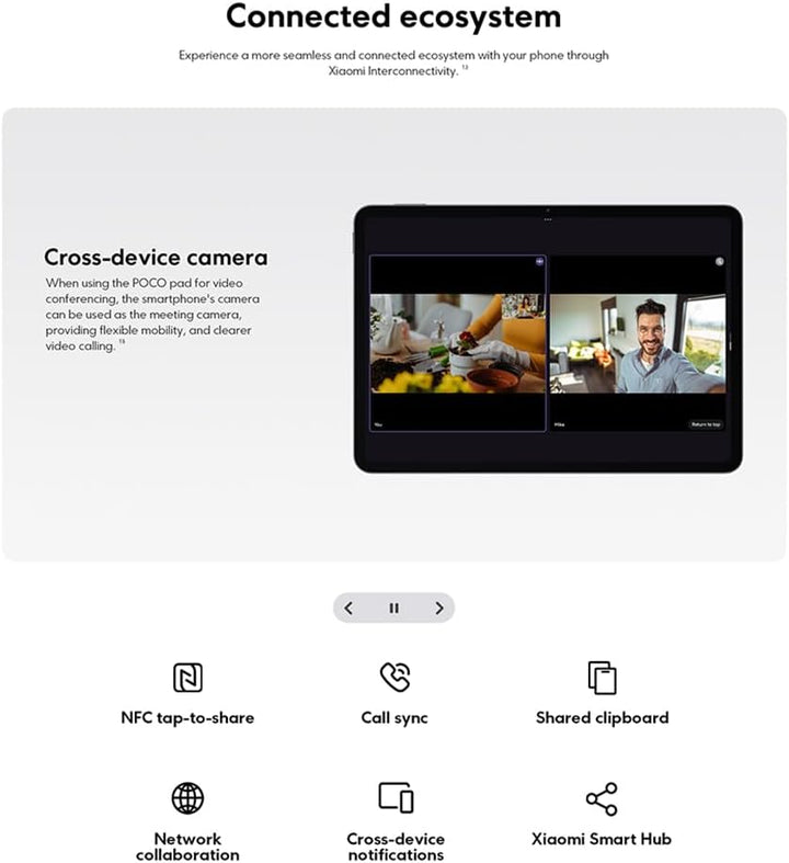 XIAOMI Tablet Poco Pad X1 8GB+512GB 11,2 Zoll Schwarz Android 15 HyperOS 2 8850mAh IPS LCD Display S