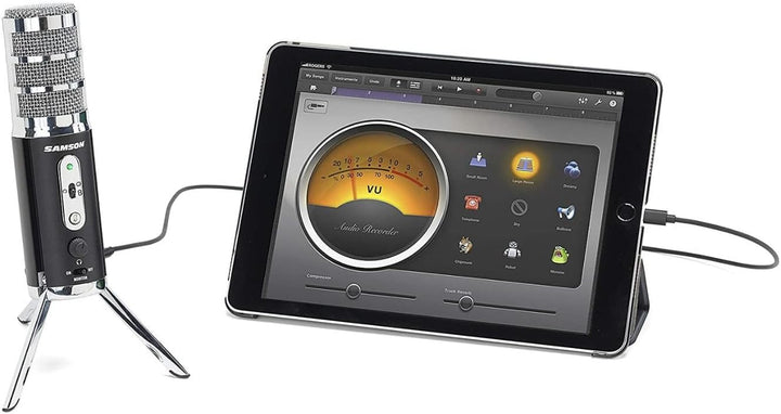 SAMSON Satellite - USB/iOS Broadcast Microphone for capturing high-definition audio on your computer