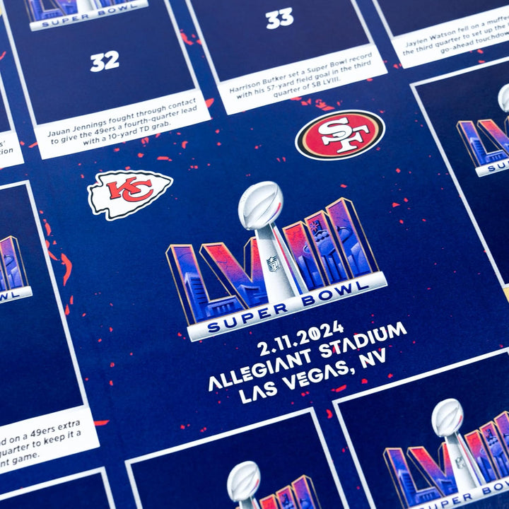 Panini 2024 NFL Sticker & Card Collection Display (50 Tütchen)