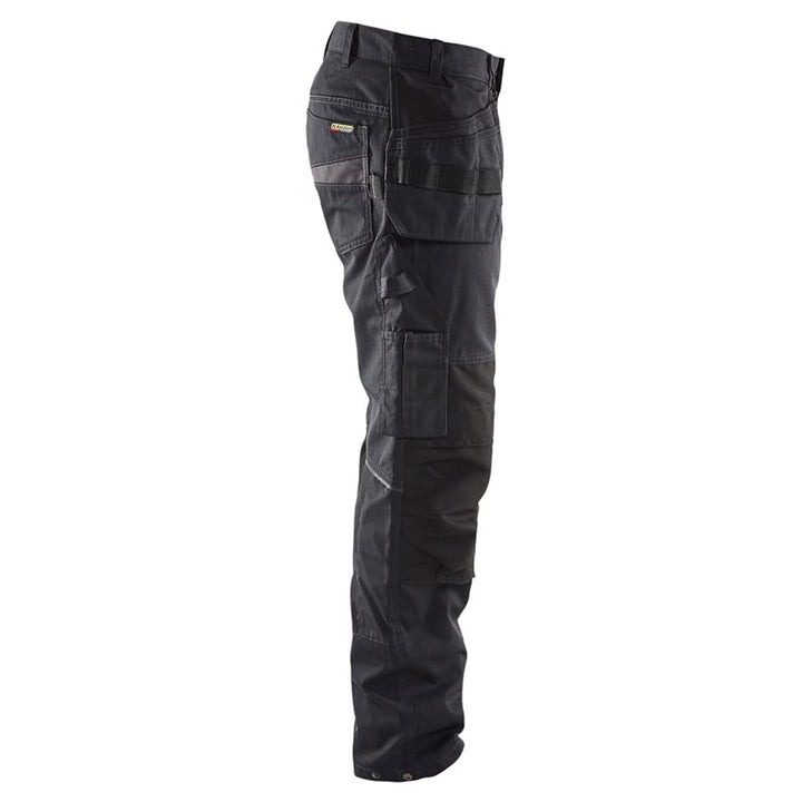 Blakläder 149613309998C50 Service Bundhose mit Nageltaschen Grösse in Schwarz/Dunkelgrau, C50 50 Bla