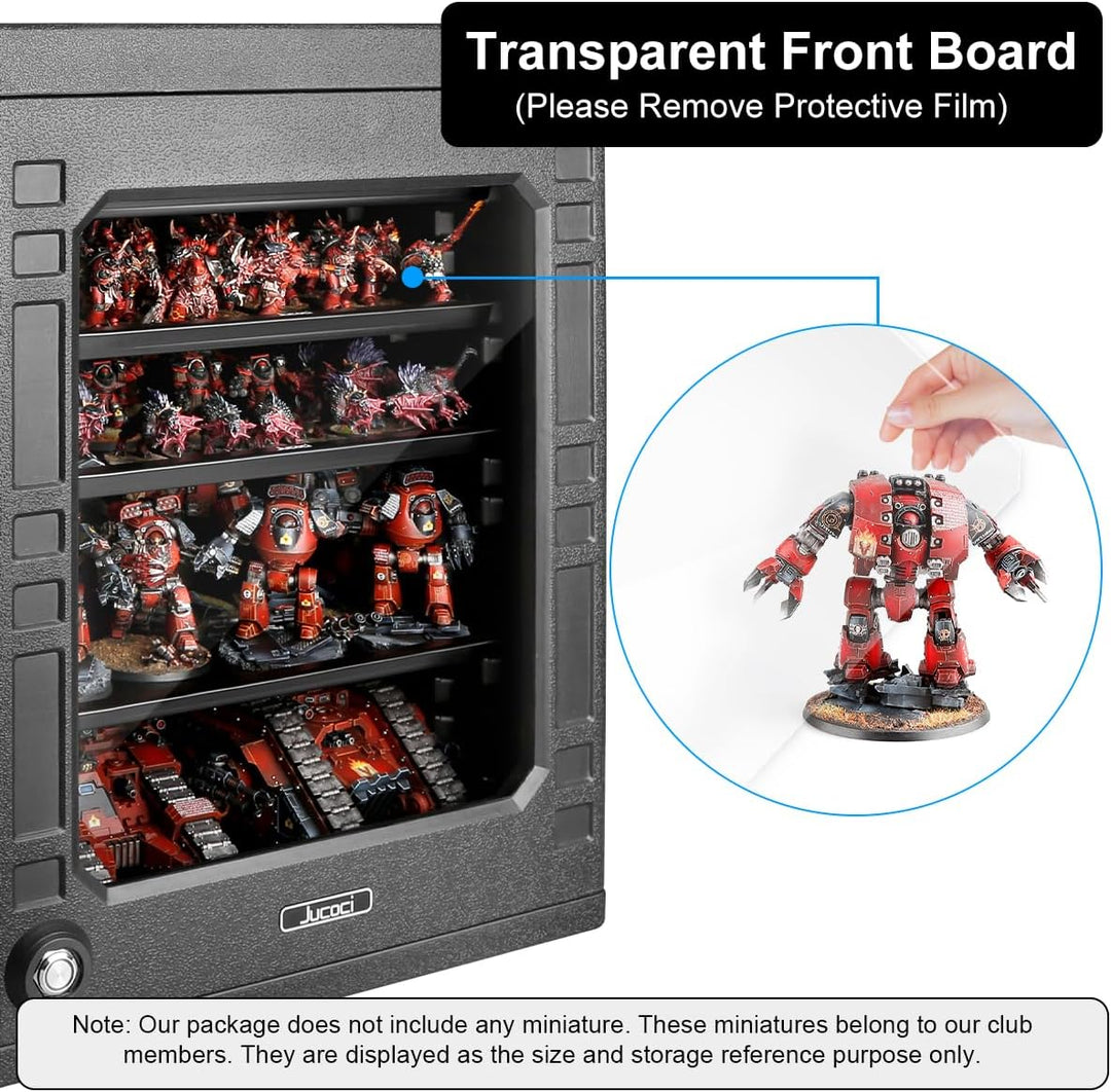 Jucoci Miniaturen Aufbewahrungskoffer Miniaturen Transportkoffer (Medium Size) Mittlere Grösse, Mitt