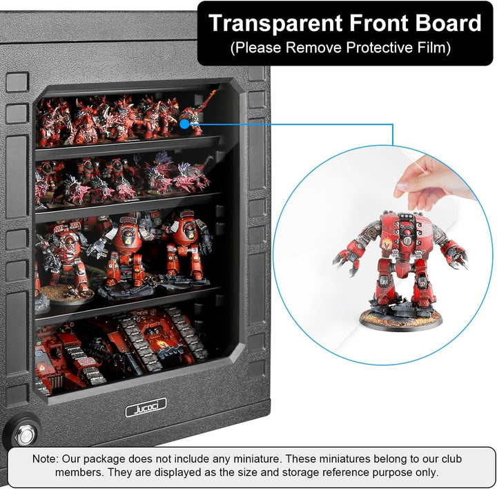 Jucoci Miniaturen Aufbewahrungskoffer Miniaturen Transportkoffer (Medium Size) Mittlere Grösse, Mitt