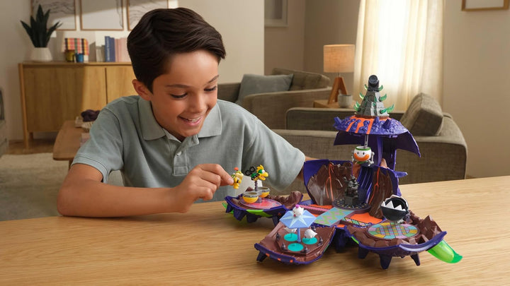 THE SUPER MARIO BROS. MOVIE Deluxe Wonder Bowser Jr. Planet-Spielset
