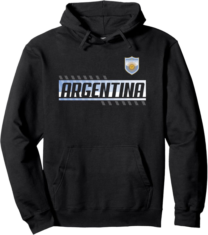 Trendy Argentina Banner Pullover Hoodie