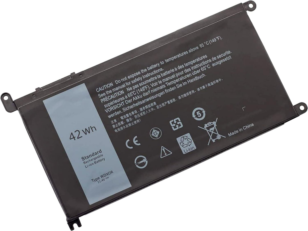 11.4V 42Wh Laptop Akku WDX0R WDXOR für Dell Inspiron 13 5368, 5378, 7368, 7378, Inspiron 15 5568 756