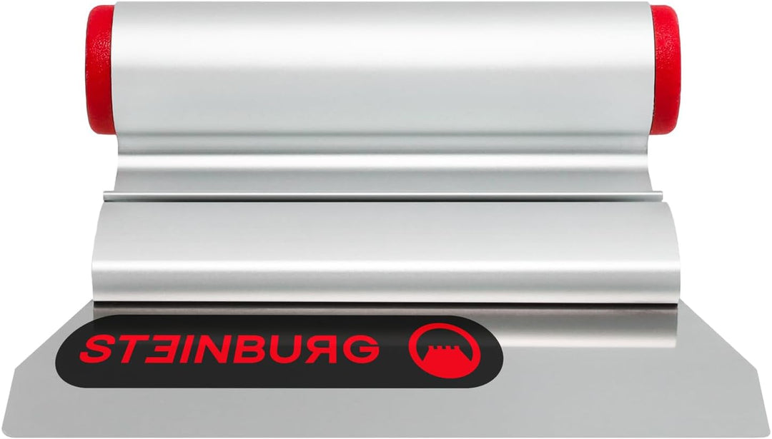 "Flächenspachtel Al" Aluminium Spachtel 150mm mit abgerundeten Ecken | Ideal für Heimwerker & Burgen