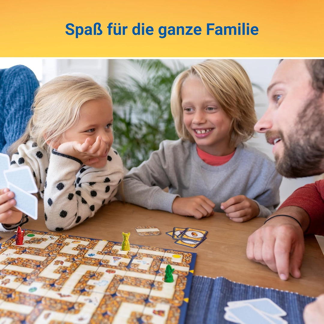 Ravensburger Familienspiel 26955 - Das verrückte Labyrinth - Gesellschaftsspiel - Spieleklassiker fü