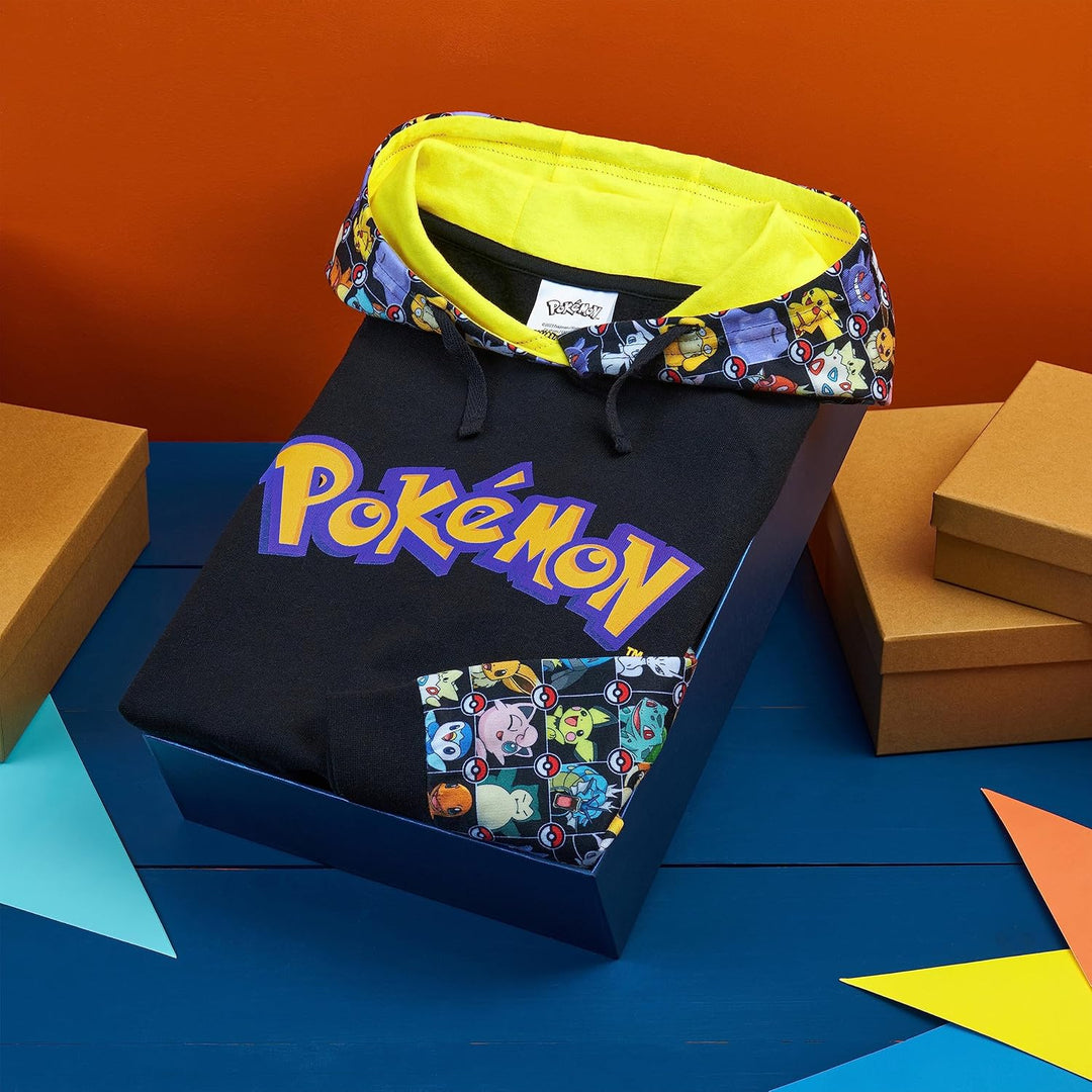 Pokemon Hoodie Mädchen Crop Top Trendige Kapuzenpullover Cropped Hoodie Pullover Sweatshirt für Mädc