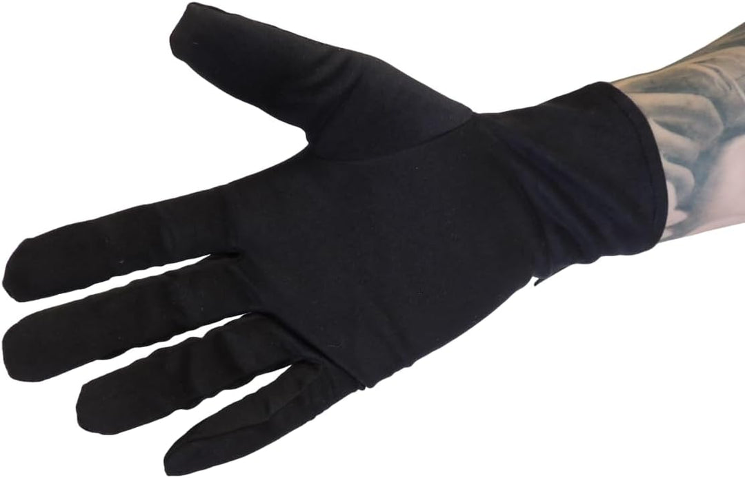 Handschuhe aus Mikrofaser, schwarz, Heli, für Uhrmacherei, Schmuck, Manipulation von Schmuck und Uhr