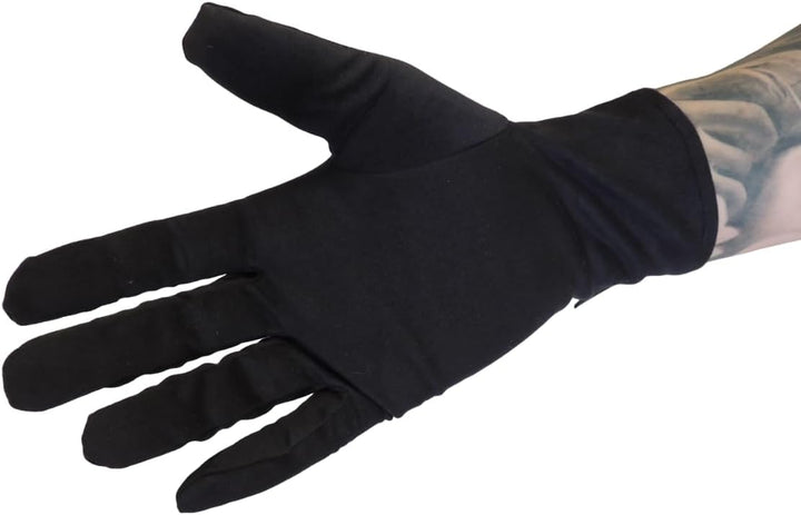 Handschuhe aus Mikrofaser, schwarz, Heli, für Uhrmacherei, Schmuck, Manipulation von Schmuck und Uhr