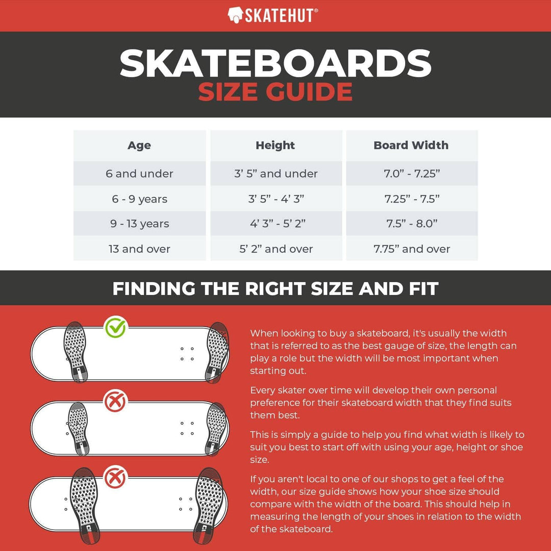 Flash Complete Skateboard 8" x 32" Lila / Blau (mehrfarbig), 8" x 32" Lila / Blau (mehrfarbig)