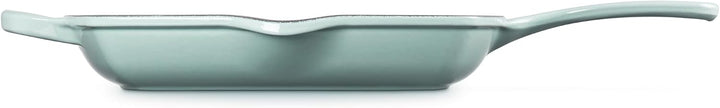 LE CREUSET Signature Gusseisen-Grillpfanne, Quadratisch, 26 cm, Für alle Herdarten inkl. Induktion g