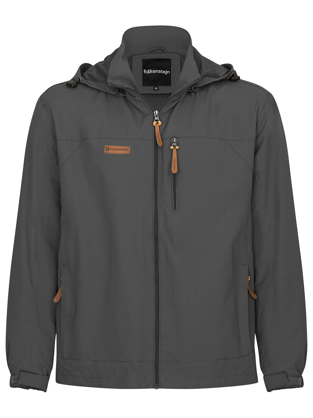 FALKENSTEJN Summer Windbreaker Anorak Windjacke leichte Jacke S Anthracite, S Anthracite