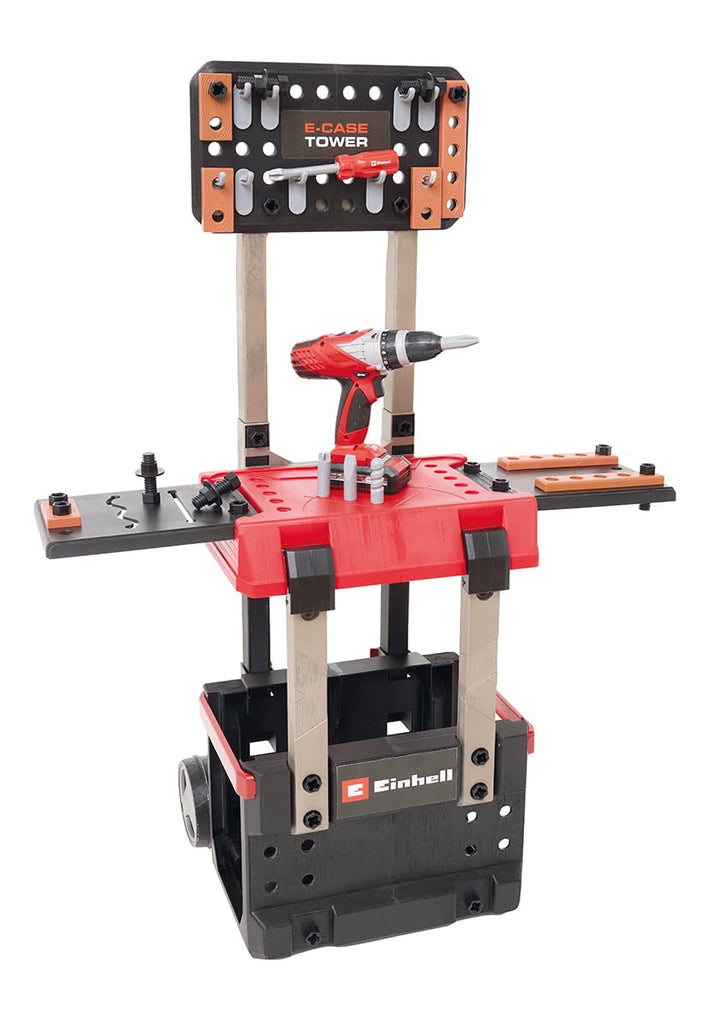 Einhell E-Case Werkbank 100-tlg., inkl. Akku-Bohr-Schrauber und reichlich Zubehör, Grösse ca. 70x33,