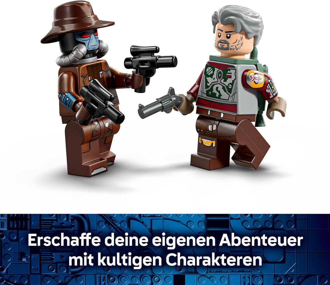 LEGO Star Wars 75437 Cobb Vanths Speeder - inkl. Cobb Vanth & Cad Bane Minifiguren sowie Blaster & J