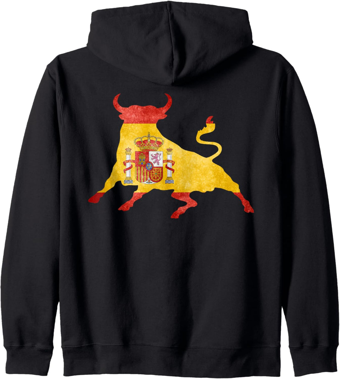 Spanien Flagge Stierkampfgeschenk Kapuzenjacke