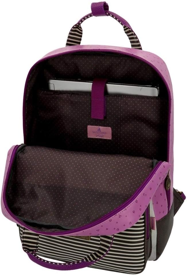 Santoro Gorjuss Tall Tails Laptop-Rucksack Mehrfarbig 29x40x13 cms Synthetisches Leder 15,6" 15.08L