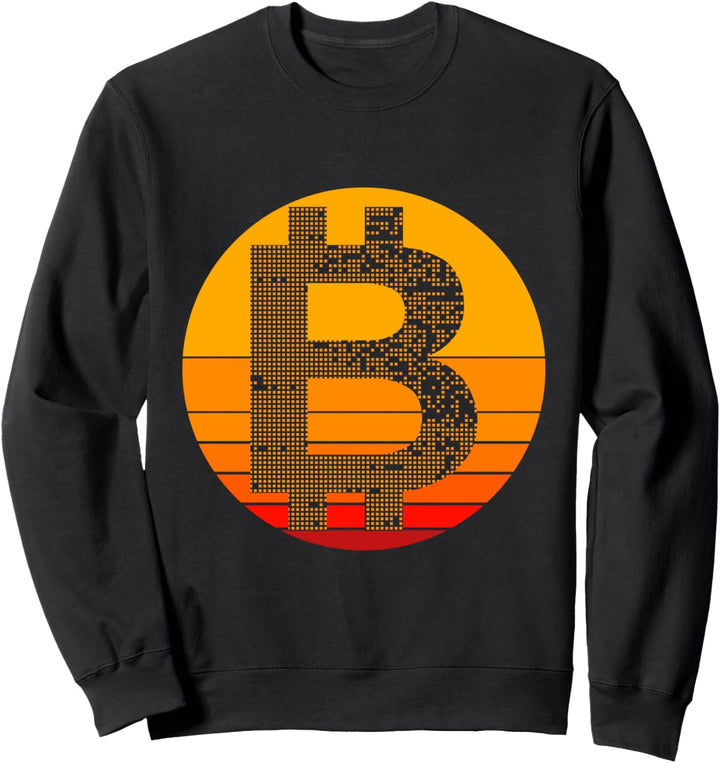 Bitcoin BTC Blockchain Geld Krypto Coin Währung Börse Sweatshirt
