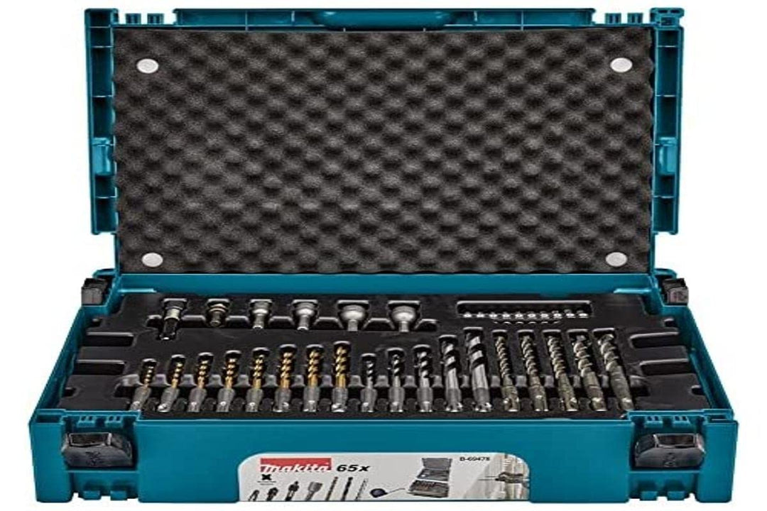MAKITA B-69478 - Set acesorios makpac sds plus 65 pcs.