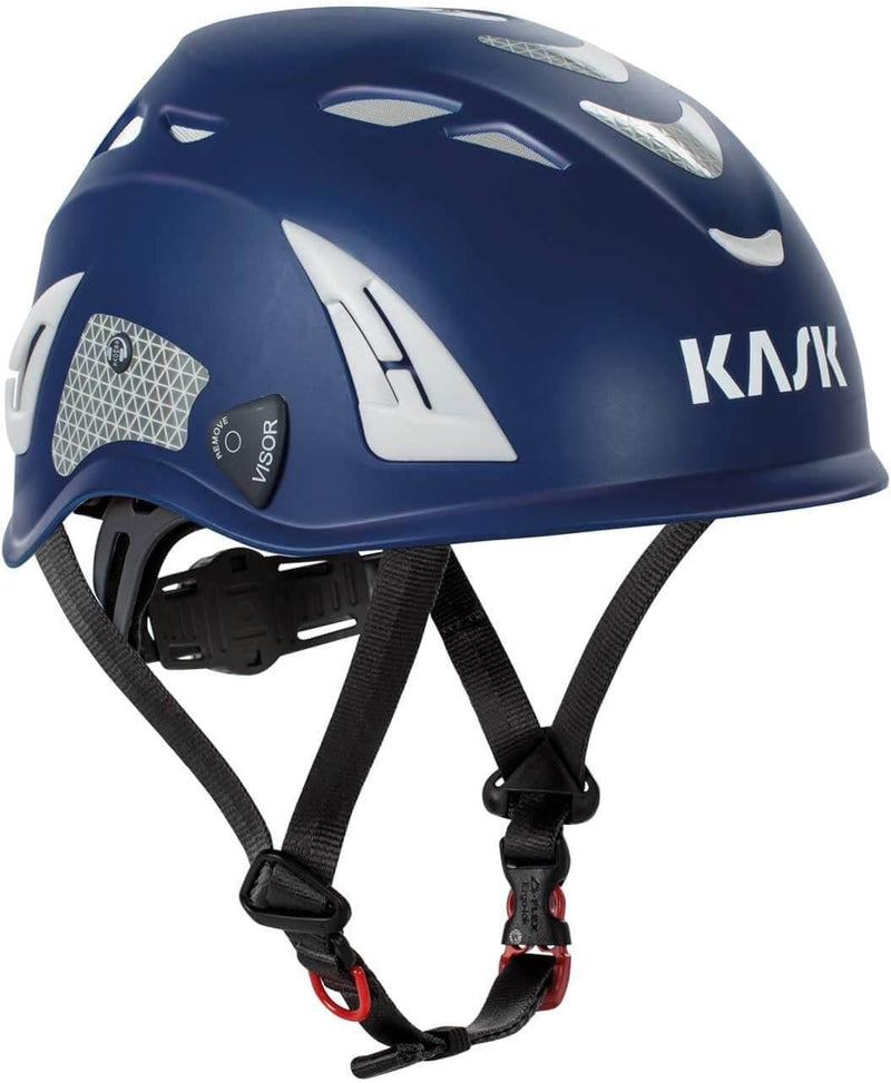 Kask Industriehelm Plasma Hi Viz Umfang 51-63 cm blau, blau