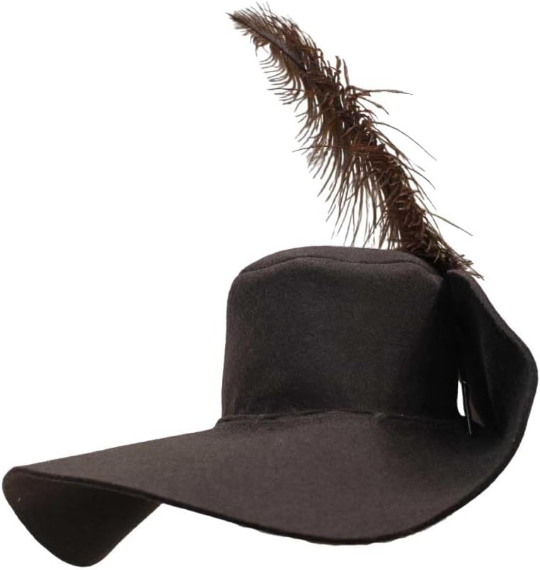 Breiter Rand Musketierhut