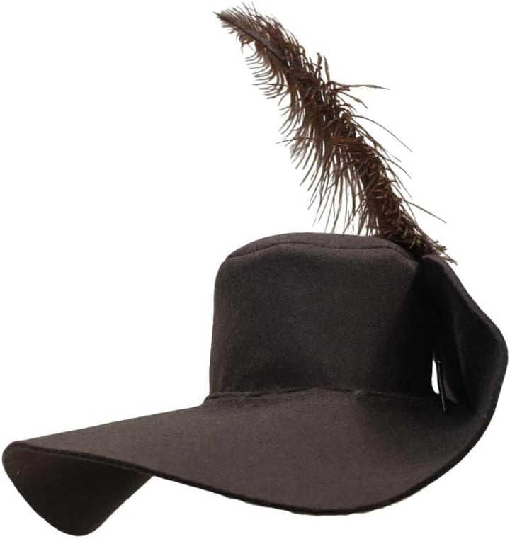 Breiter Rand Musketierhut