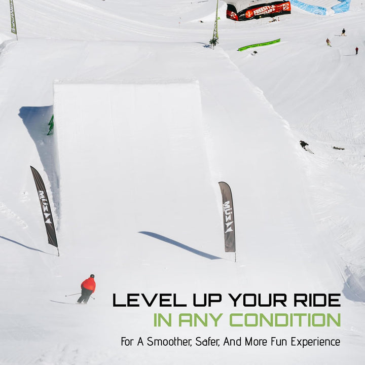 ZUMWax RUB ON Wax Ski/Snowboard - All Temperature Universal - 70 Gram - Incredibly Fast in All Tempe