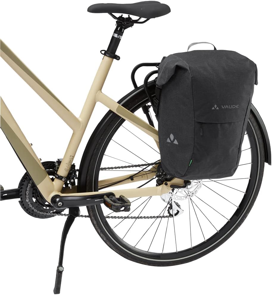 VAUDE Road Master Roll-it Luminum - Fahrradtasche - reflektierend - 22 (18+4) Liter - inklusive Rege