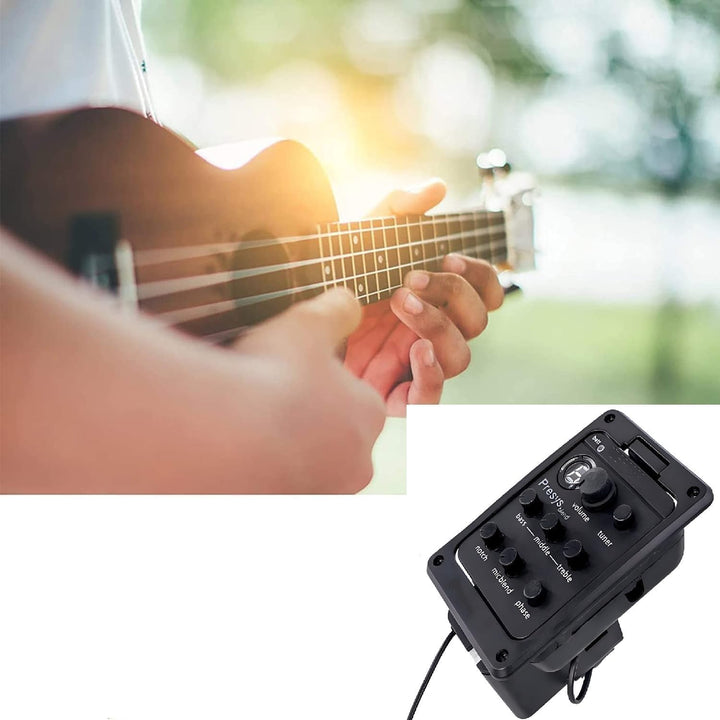 3 Band Gitarrenvorverstärker Equalizer für Akustikgitarren Guitar on Board des Preamp 301 M, 301 M