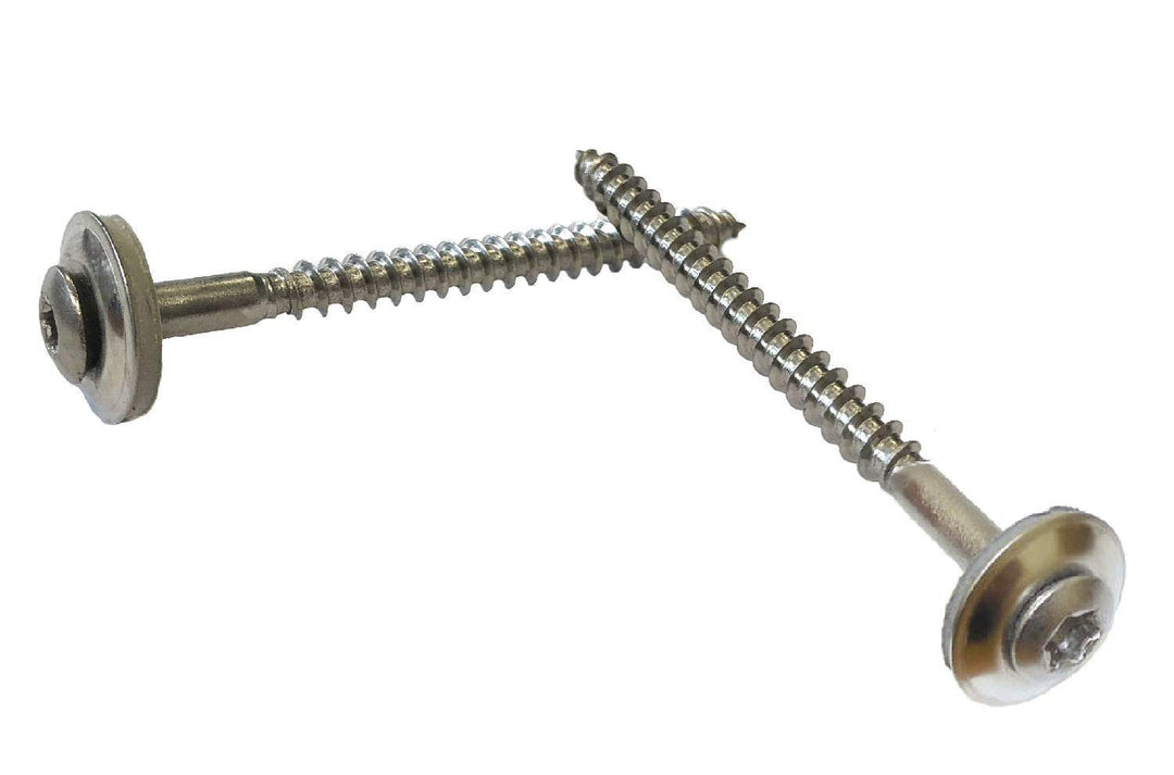 Spenglerschrauben 4,5x120 mm - 200 St. mit 15mm Dichtscheibe Torx Edelstahl A2
