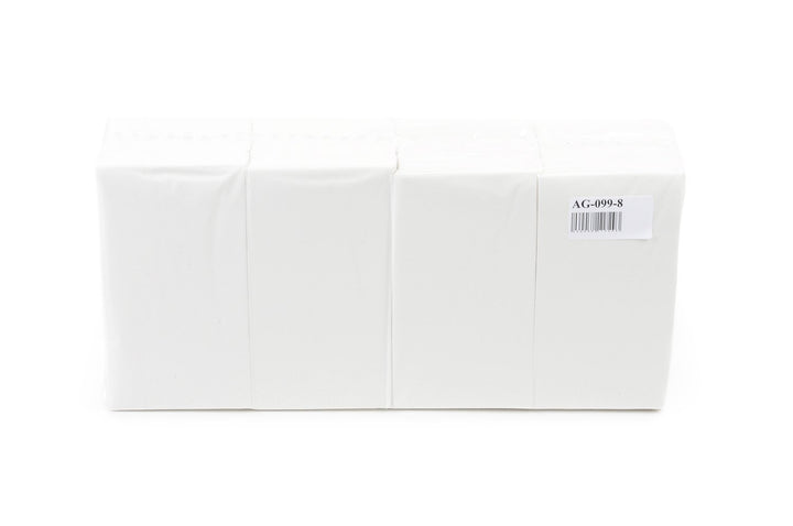 Funny Tafelserviette, 3 lagig, hochweiss 33 x 33 cm 1/8Falz, 8er Pack (8 x 200 Stück)