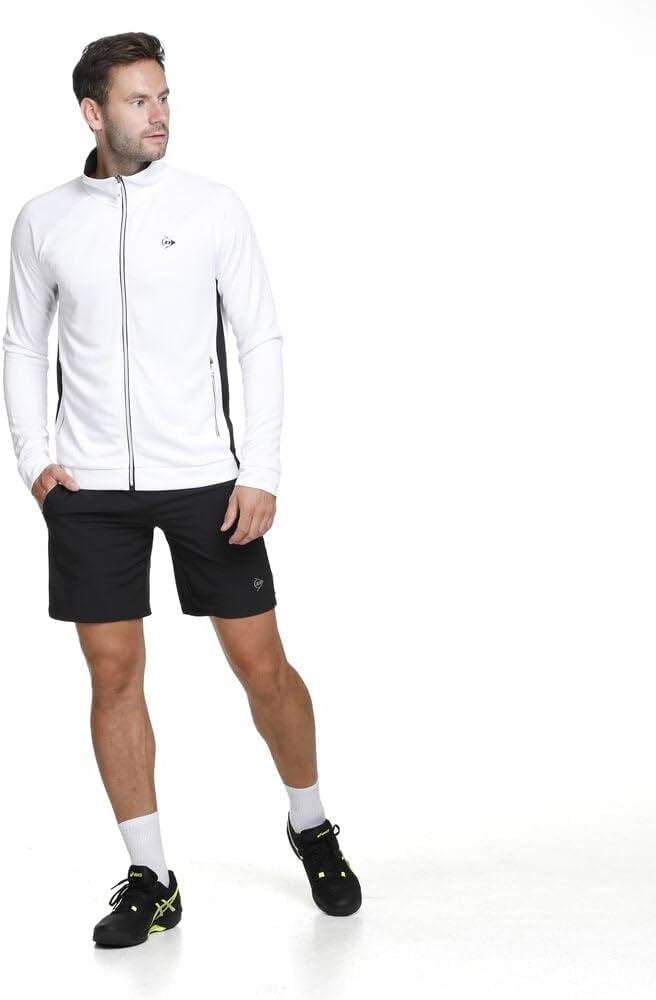 Dunlop Sports Herren Club Line Men Woven Short XXL Schwarz, XXL Schwarz