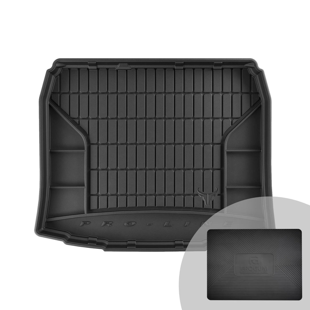 FROGUM ProLine 3D Gummimatte Exklusive Auto Kofferraummatte Kofferraumwanne für Audi A3 8P 2003-2013