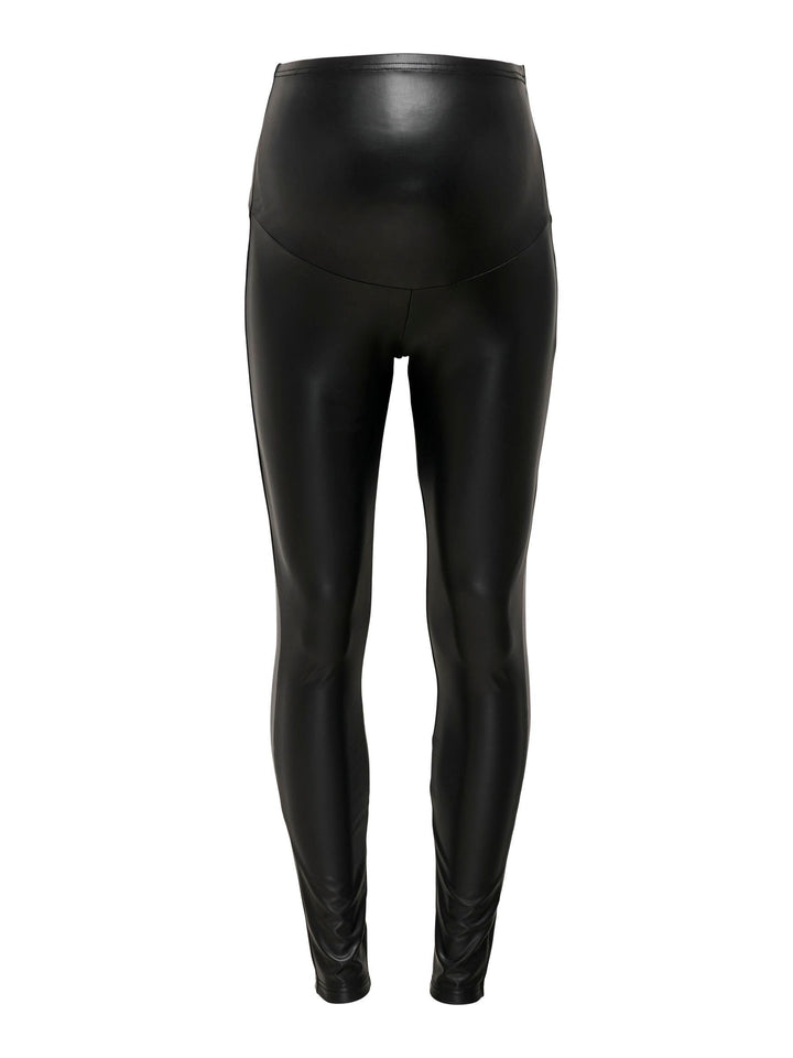 ONLY Damen Leggings Olmcool Coated Legging JRS XL Black 1, XL Black 1
