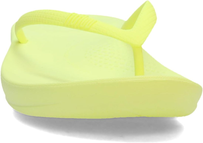 Fitflop Damen Iqushion Sparkle Flipflop 40 EU Electric Yellow, 40 EU Electric Yellow