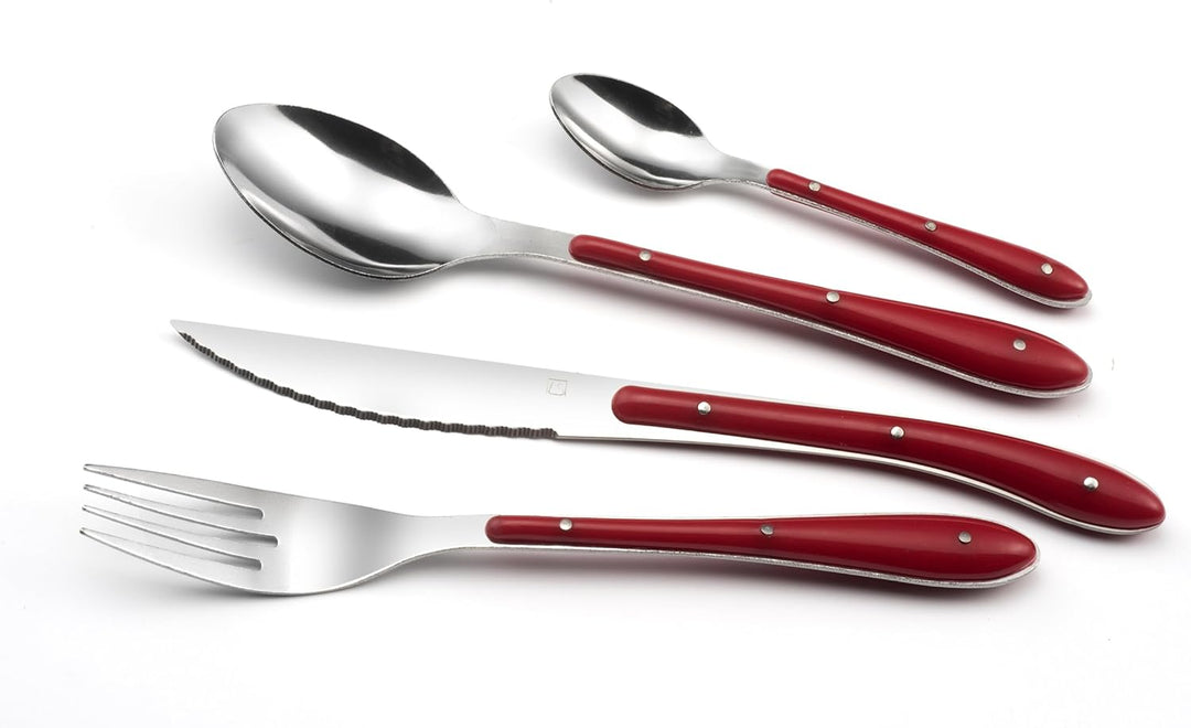 Amefa Retail 1-2-3 Bestek S24 Rood Rot, Rot