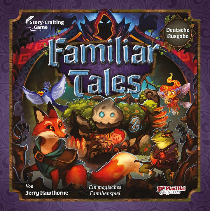 Plaid Hat Games | Familiar Tales | Familienspiel | Brettspiel | 1-4 Spieler | Ab 8+ Jahren | 45 Minu