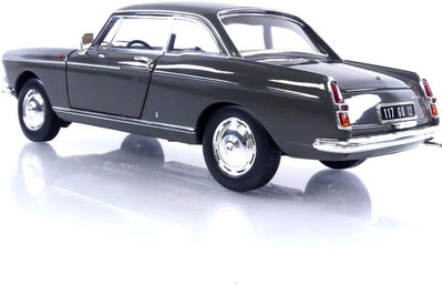 Norev NV184834 1:18 Peugeot 404 Coupé 1967-Graphitgrau Sammelmodell, Multi