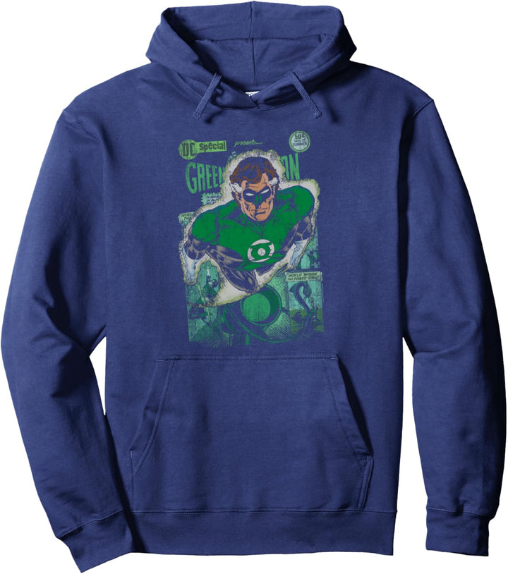 Green Lantern #1 Distress Pullover Hoodie