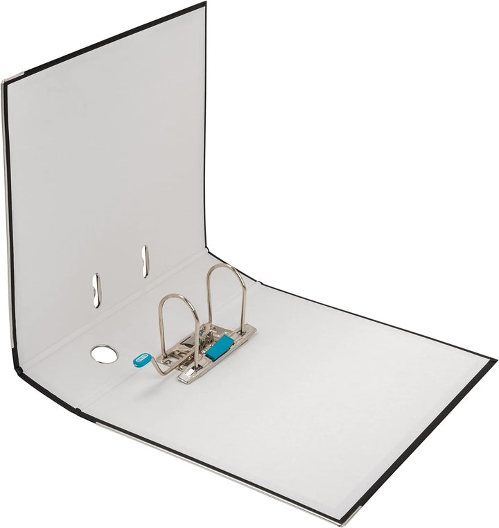 Elba Ordner A4, Smart Pro, 8 cm breit, Kunststoff aussen, schwarz, 10 Stück schwarz A4, breit, schwa