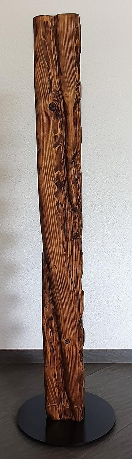 Wood & Wishes – Rustikaler Weinständer, Weinregal, Weinhalter aus massivem Holz; gefertigt in Handar