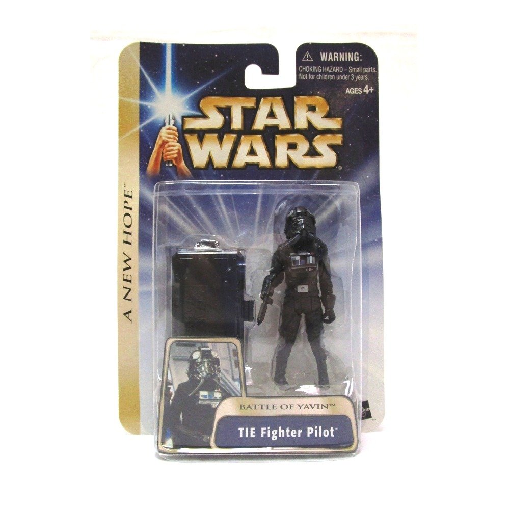 Hasbro - 84765 - Star Wars TIE Fighter Pilot (Battle Of Yavin) Figur - A New Hope 2004