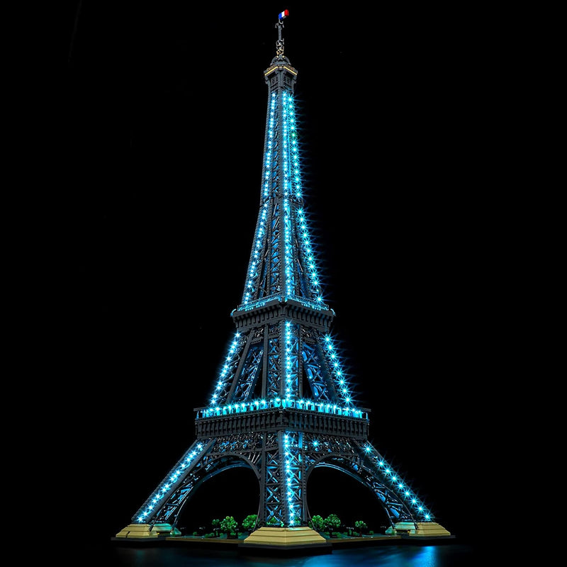 BRIKSMAX 10307 Led Licht für Lego Eiffelturm - Compatible with Lego Architecture Bausteinen Modell -